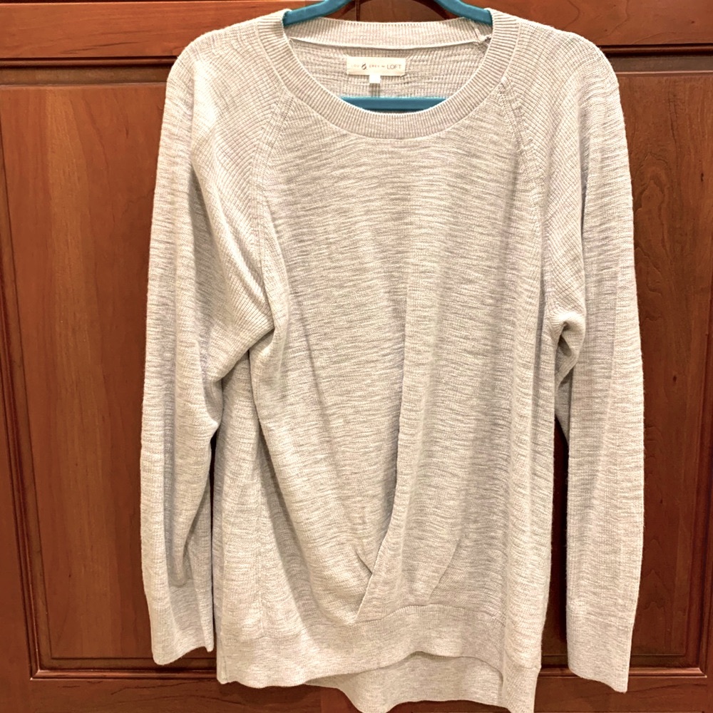 Lou & Grey twist sweater